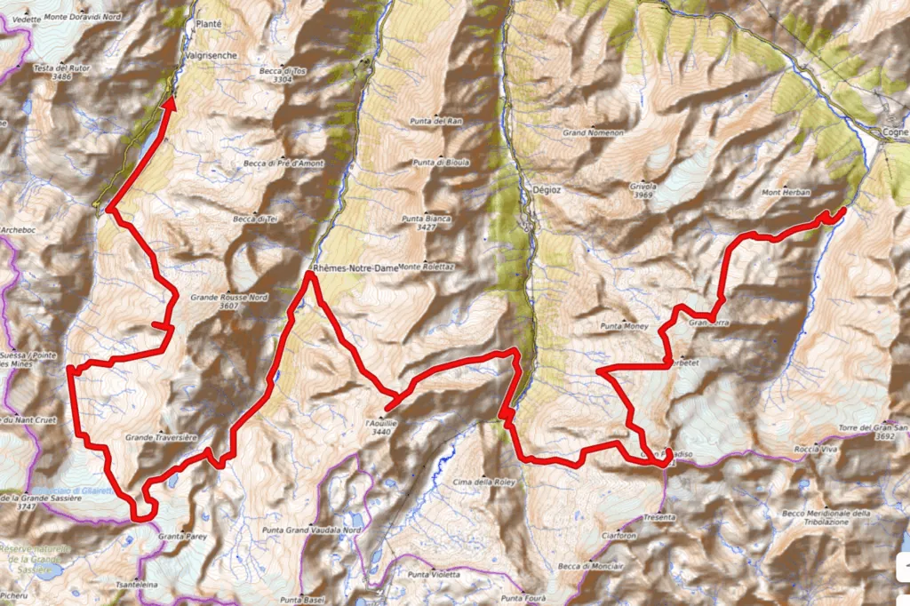 Gran Paradiso 7 Tage Vertical.guide