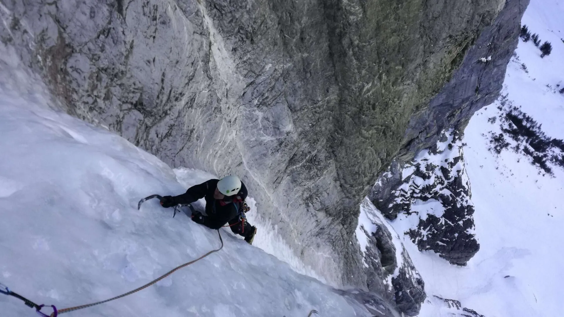 Geführte Touren Nordwände Eisklettern Mönch Nollen Bergführer
