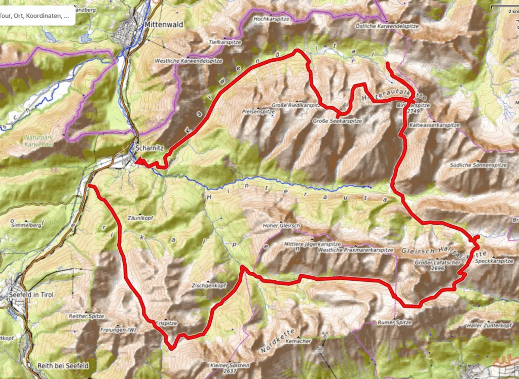 Karwendel Runde 5 Tage vertical.guide