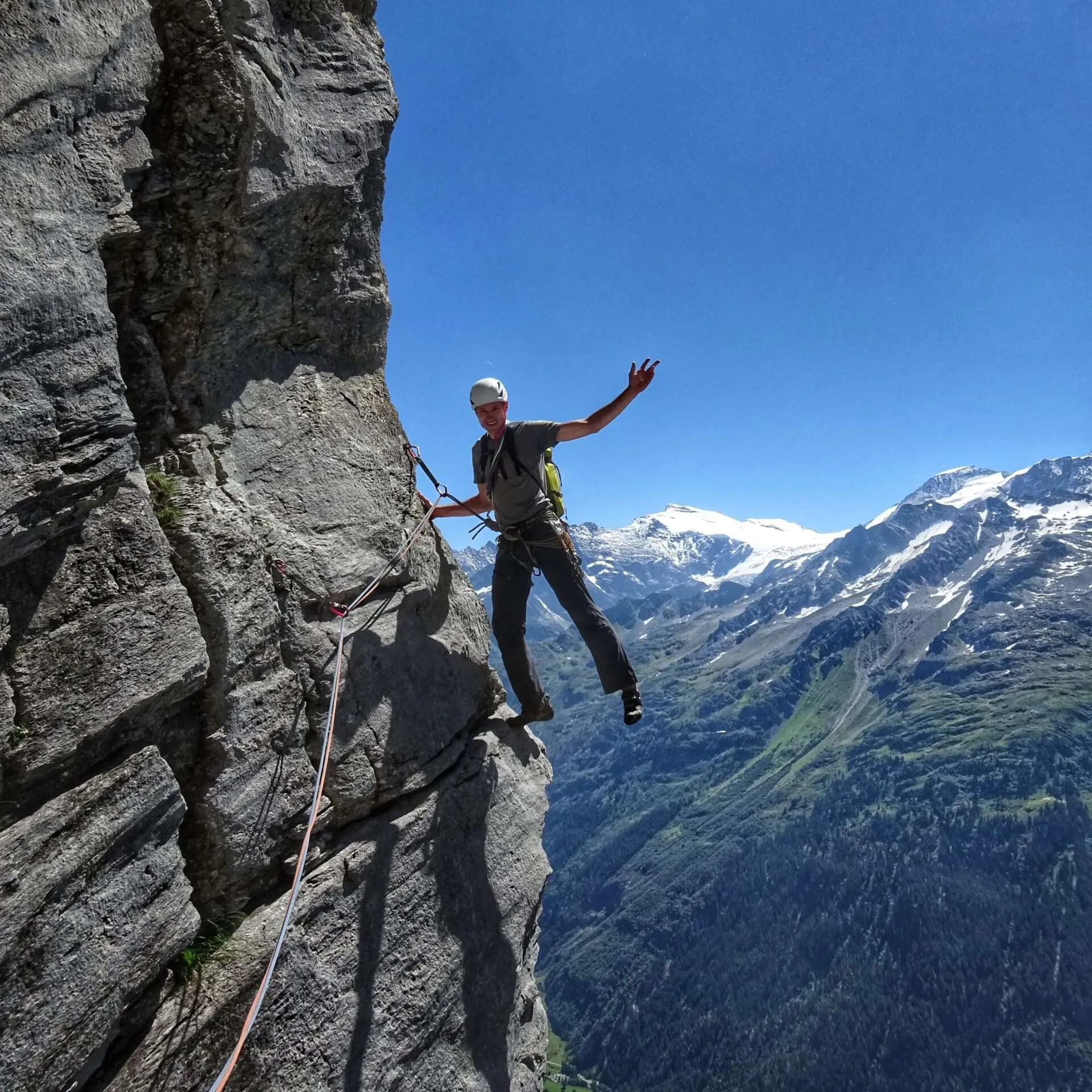 Vertical.Guide Tällistock 2580 m Alpinklettern