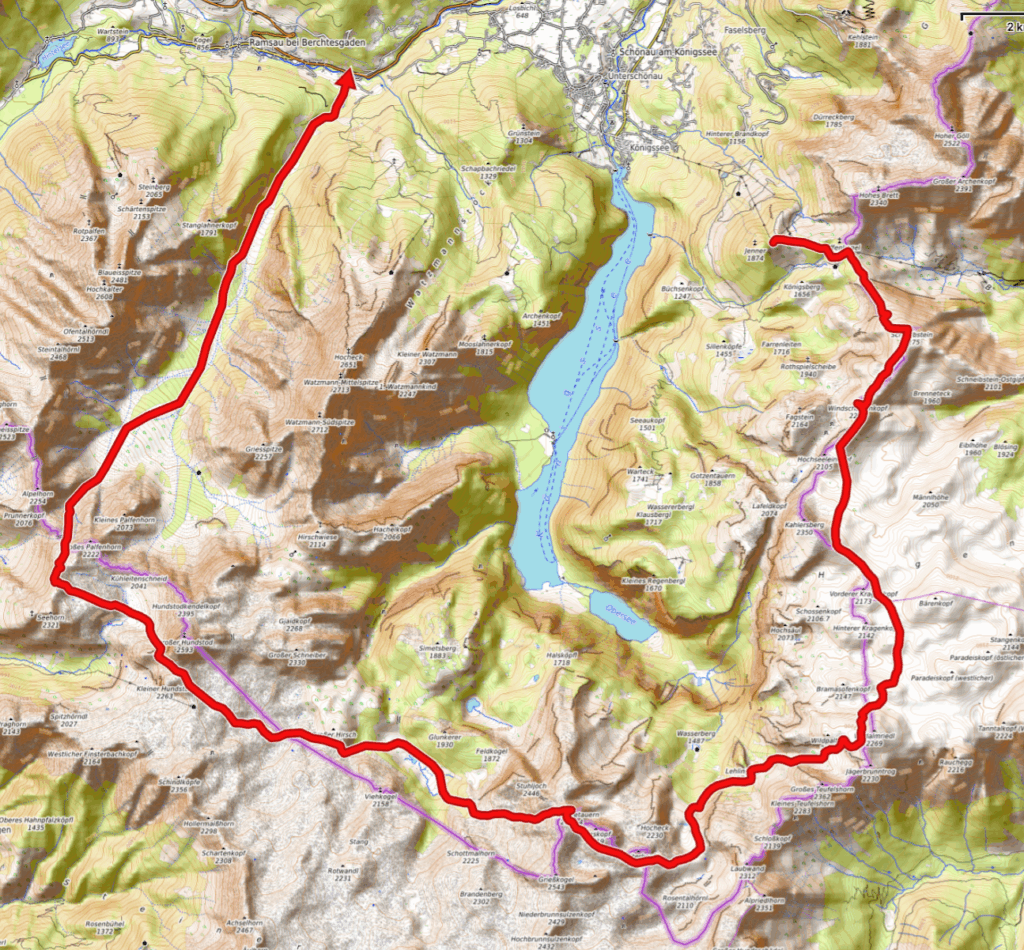 Große Reibn 2 Tage Skitour vertical.guide