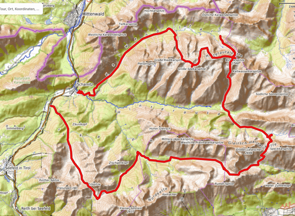 Karwendel Runde 5 Tage vertical.guide