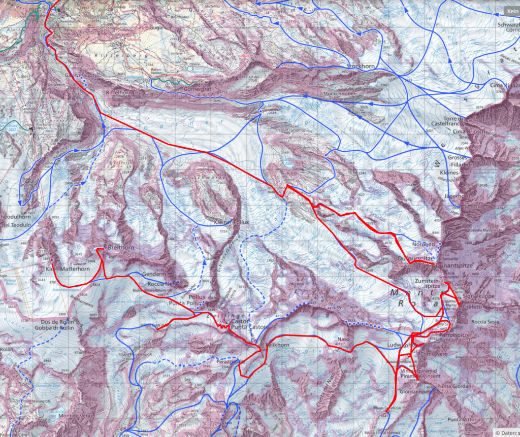 Monte Rosa Runde 6 Tage vertical.guide