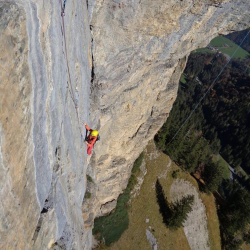 Sommer Vorstieg Kletterkurs lernen vertical.guide Bergführer Guide