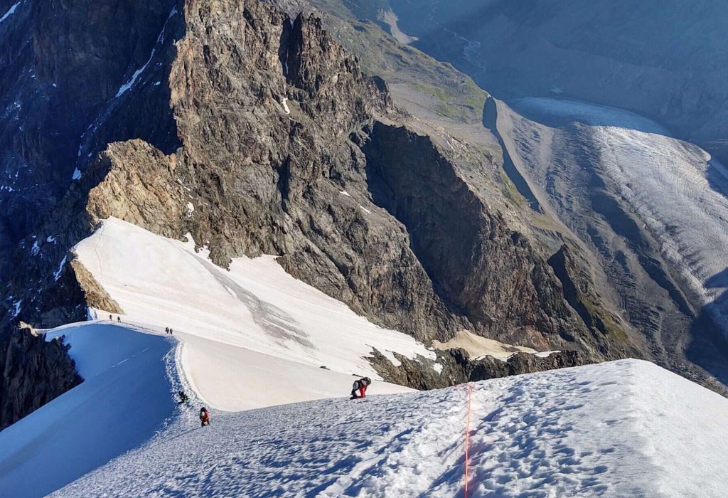 Hochtouren - Anspruchsvolle Hochtour Biancograt und Piz Palü