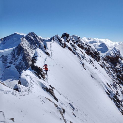 Sommer Geführte Hochtour Spaghetti Runde Lyskamm