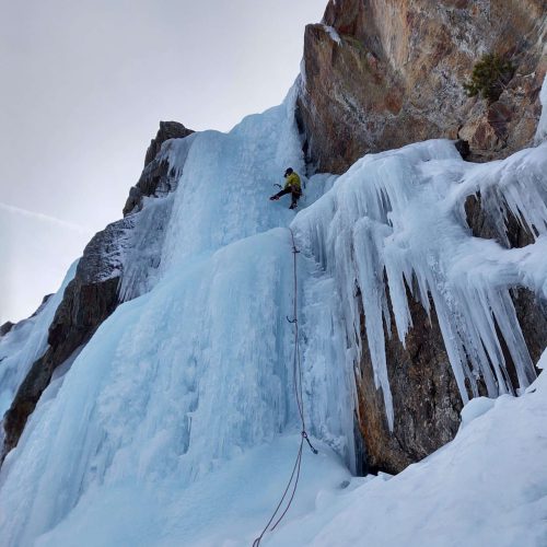 Geführte Touren Nordwände Eisklettern Mönch Nollen Bergführer