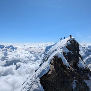 Matterhorn Hörnligrat Bergführer vertical.guide Monte Cervino Guide